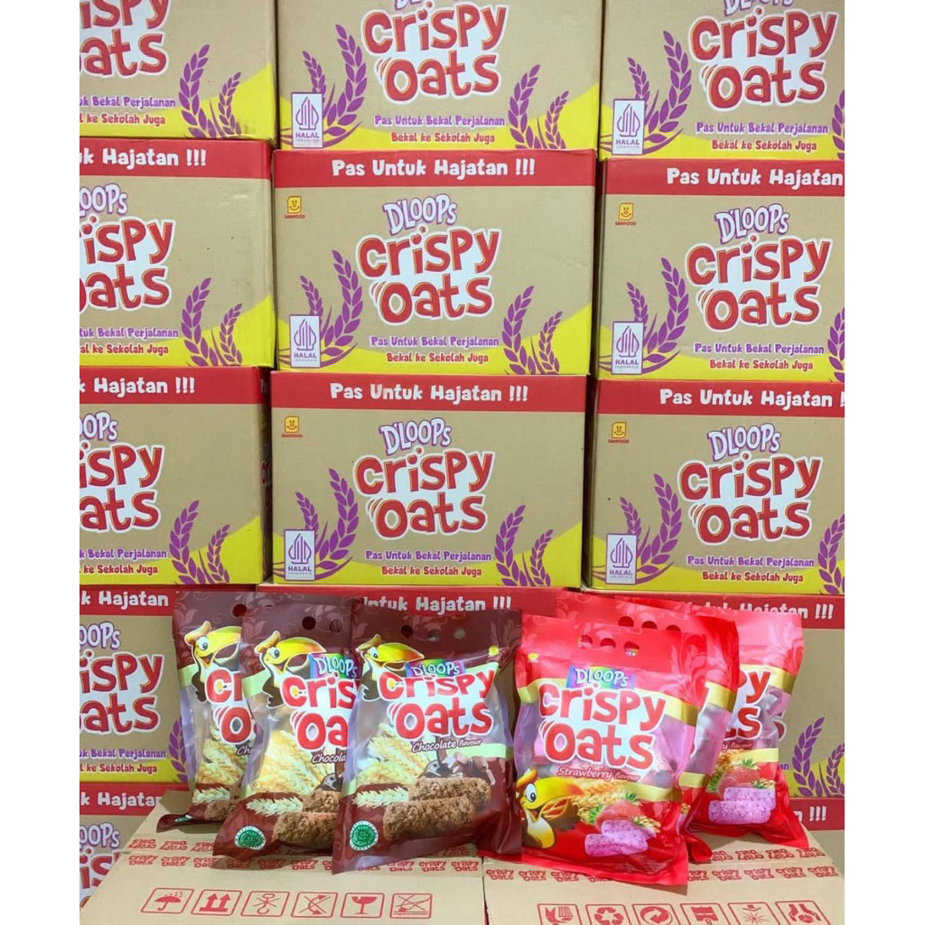 D'Loops crispy oats 200gr