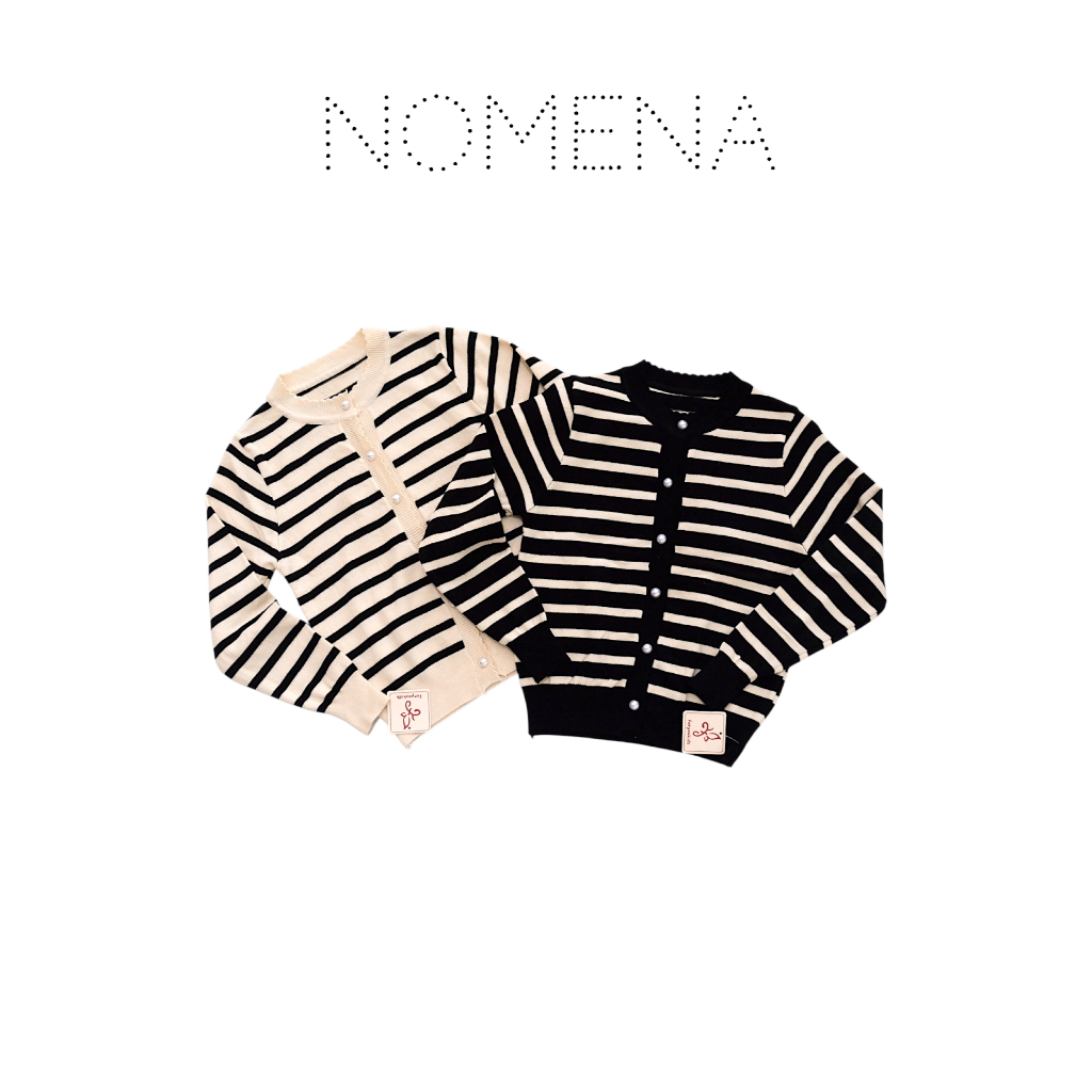 Atasan Rajut Anak Perempuan Cardigan Korean Premium Lengan Panjang Usia 4-12 Tahun NomenaKids 81251