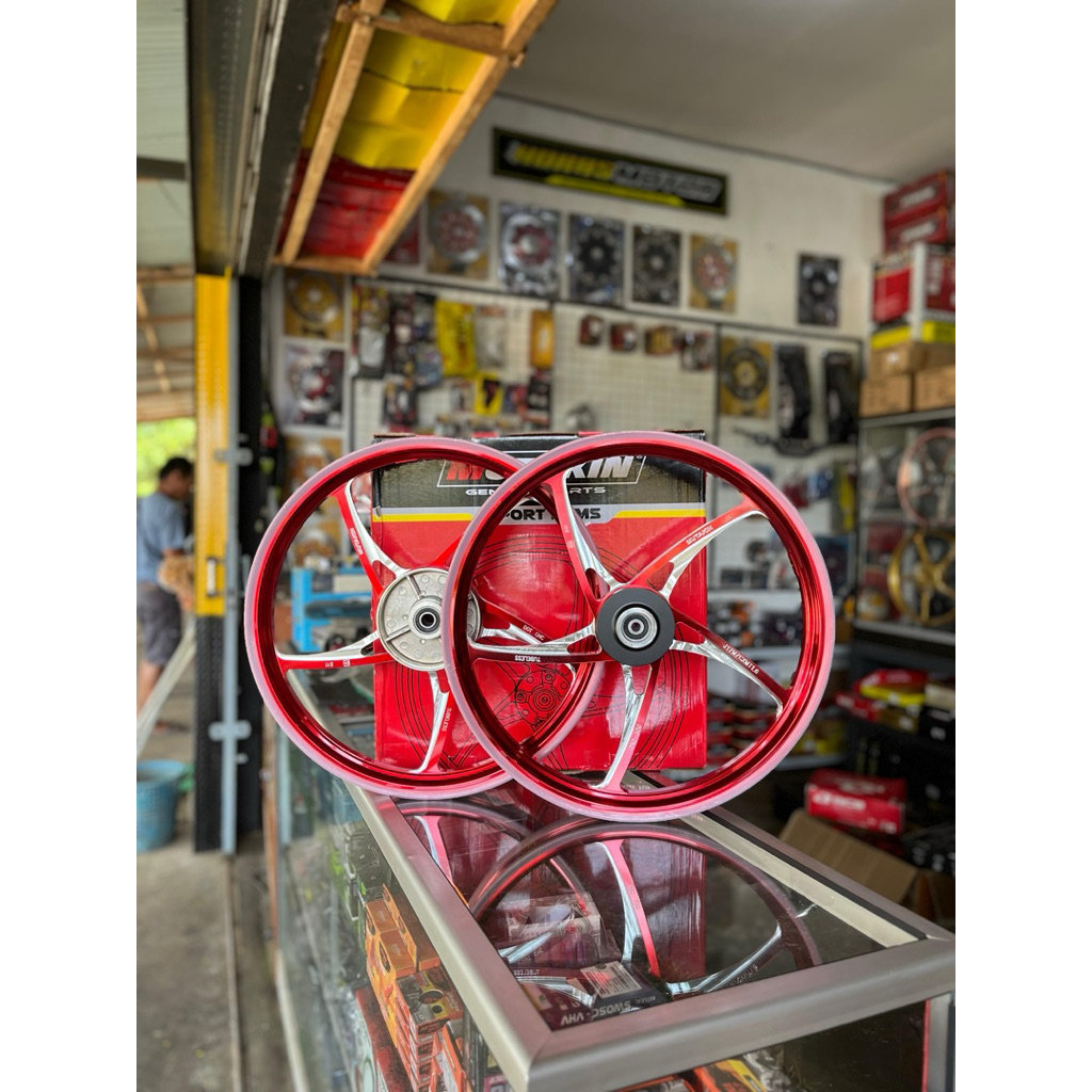 velg MUTAKIN KZR MX KING MERAH
