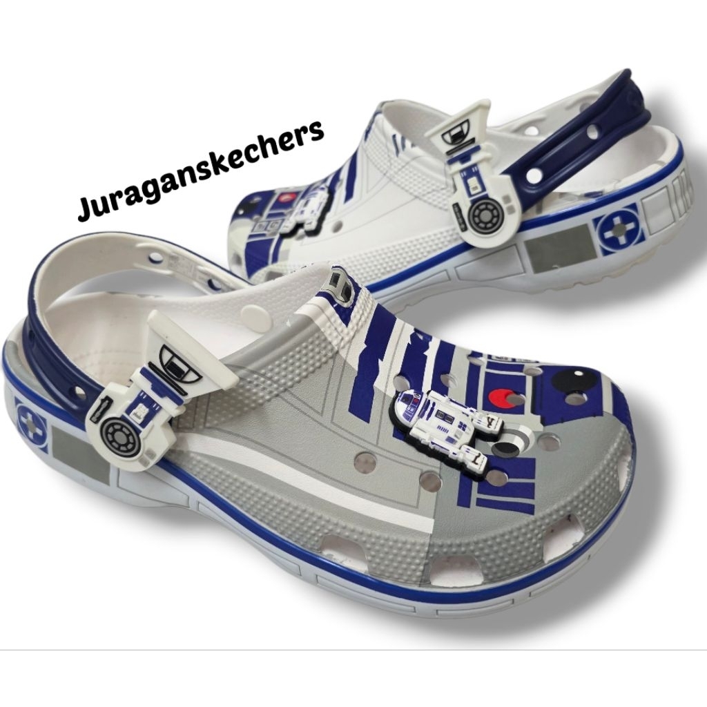 SANDAL TERLARIS CRQCS STAR WARS/SANDAL STAR WARS UNISEX (MIRIP CROCS STAR WARS UNISEX)