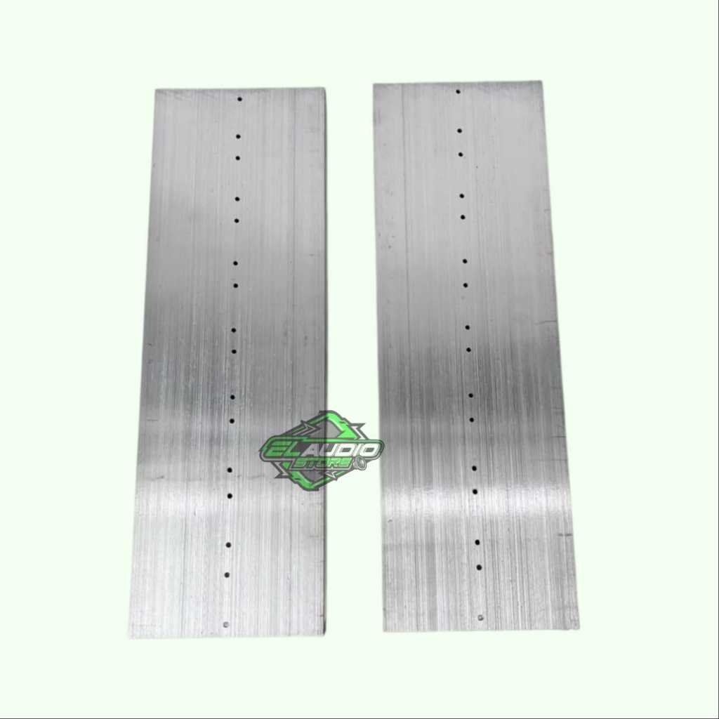 Heatsink Transistor Final 5sirip Panjang 30cm Super / Heatsink Toshiba Sanken MJL TIP - Tebal Super 