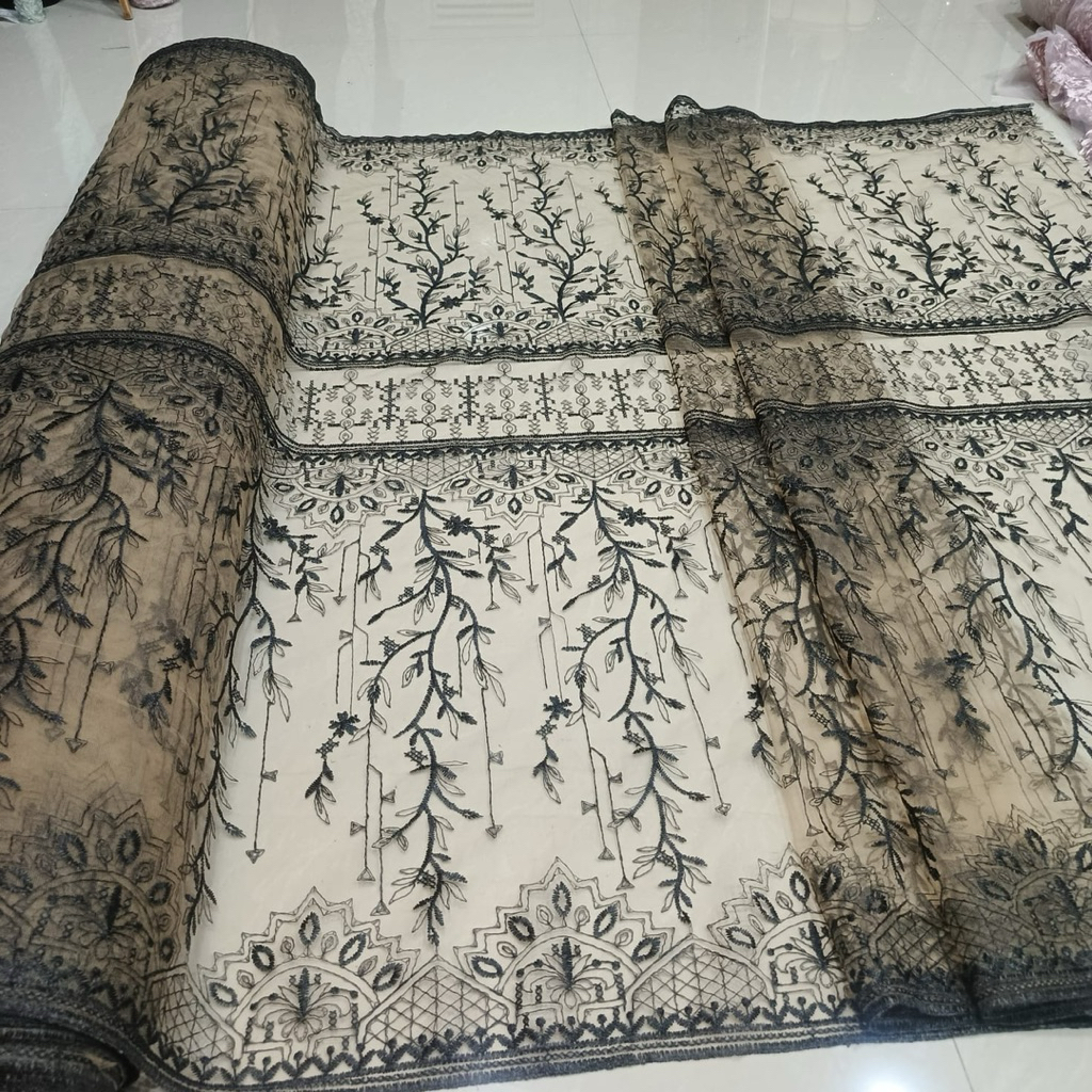 kain tile etnik /tile etnik/bahan kebaya