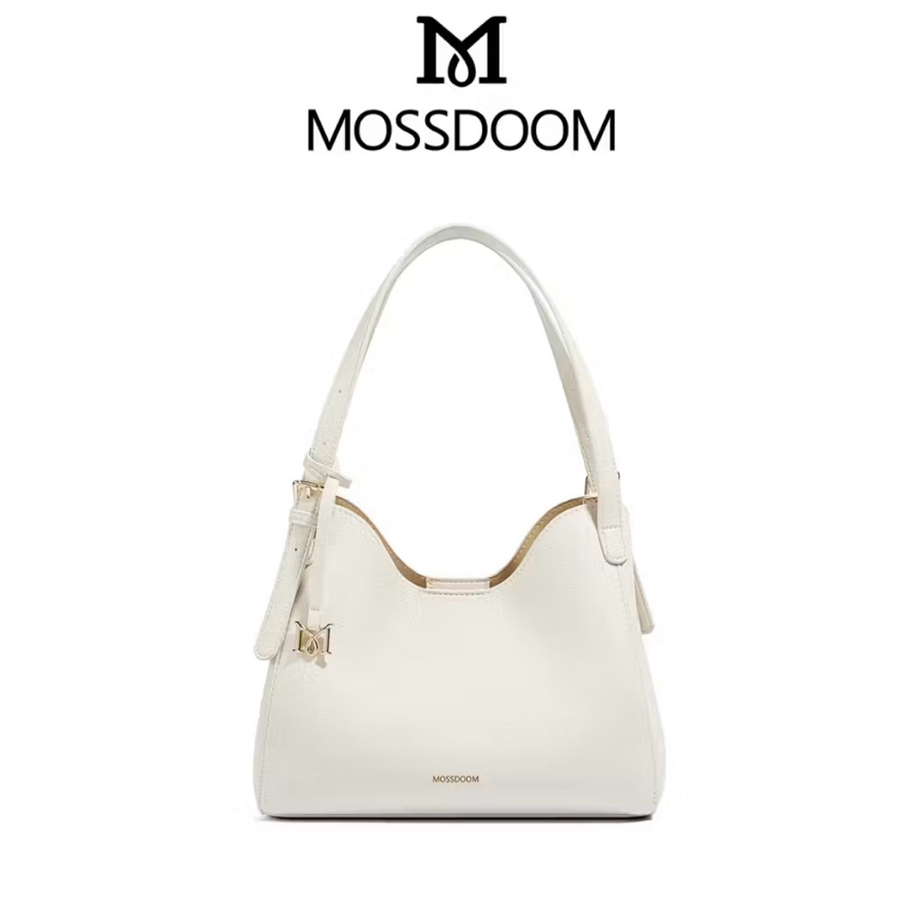 PRELOVED LIKE NEW MOSSDOOM - Tas Bahu Wanita Lany Bag - Tas Totebag Sederhana - Tas Shoulder Bag