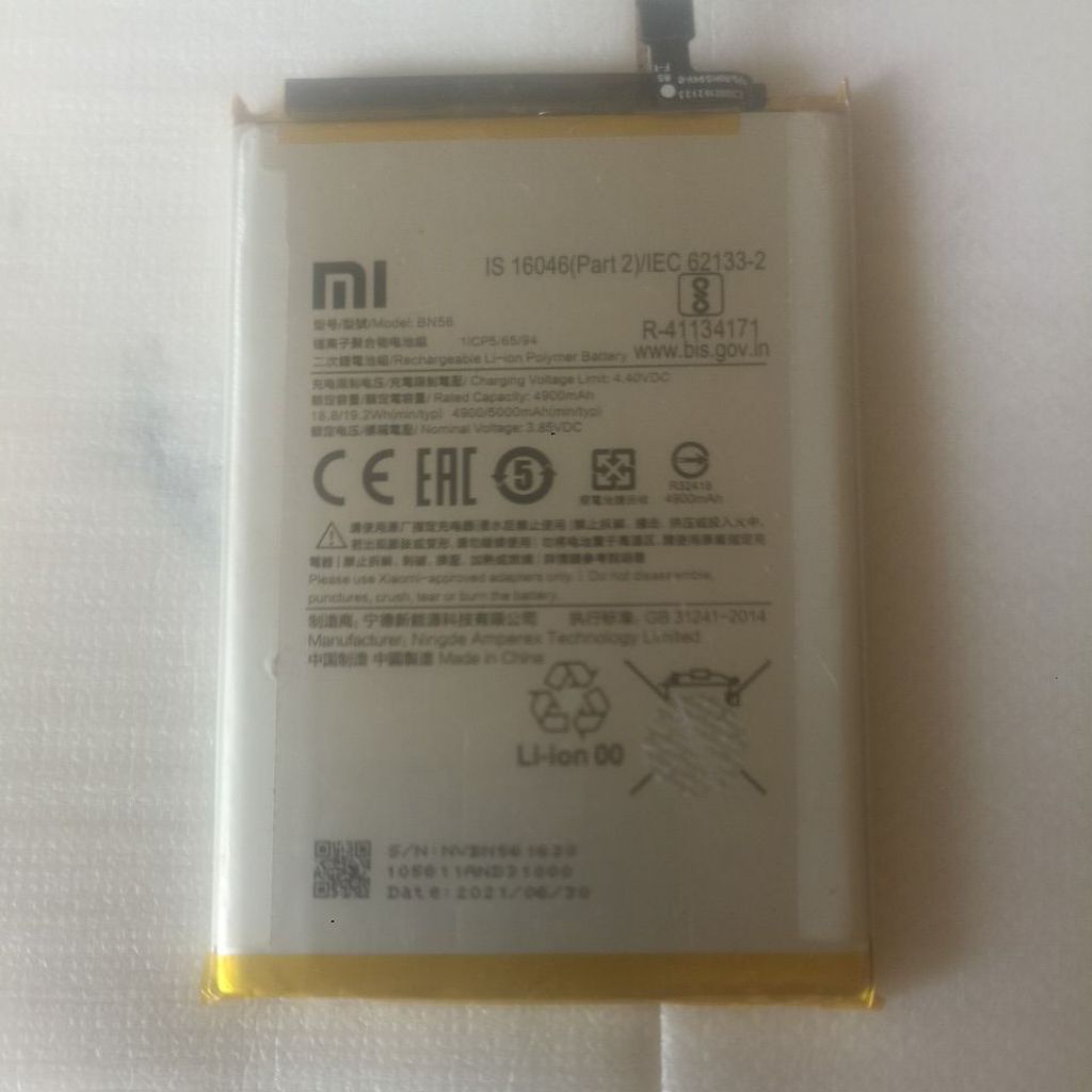 Baterai BN56 Redmi 9A/ Redmi 9C/ Redmi 10A/ Redmi A1