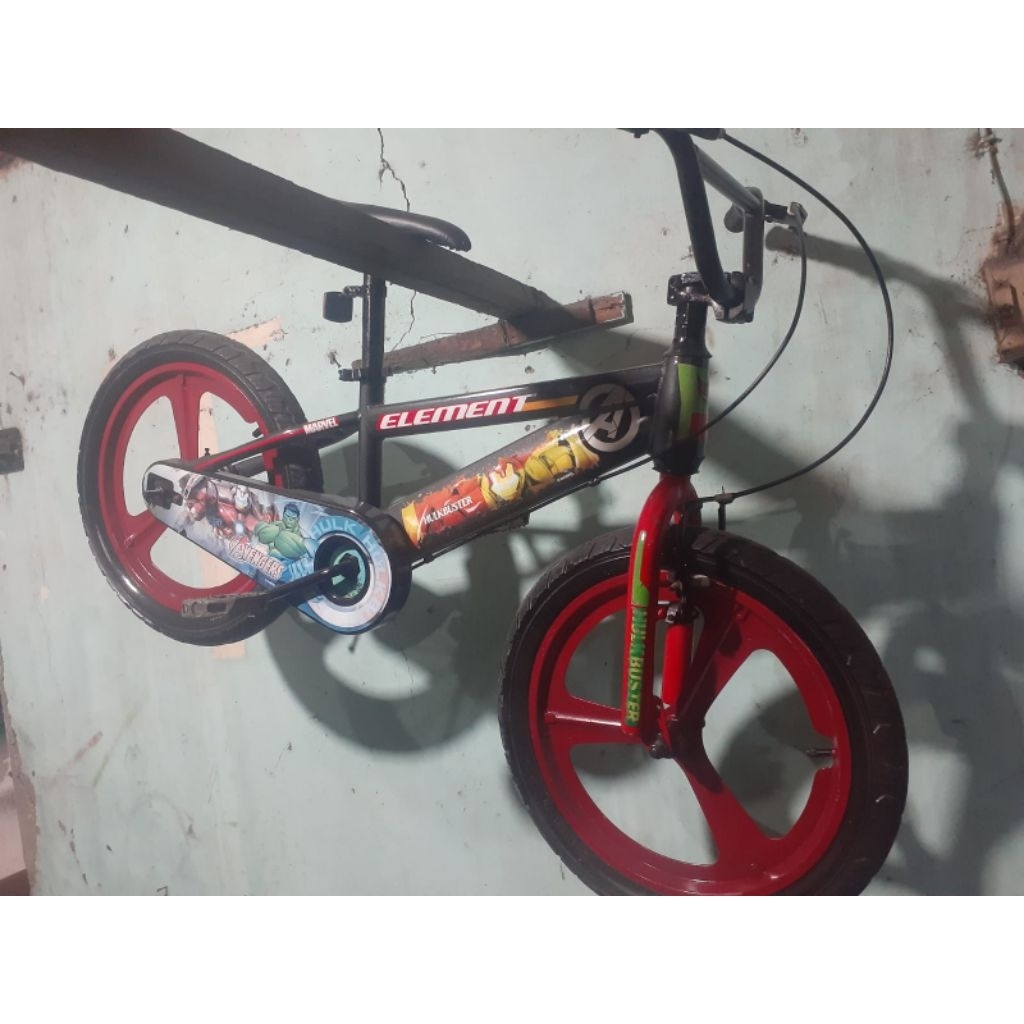 sepeda element, BMX 18", sepeda bekas