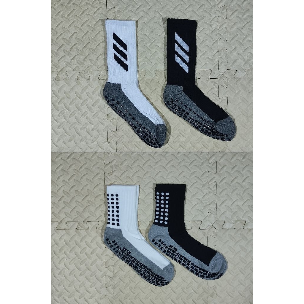 Kaos Kaki Pendek FOX Type A B Anti Slip Original Pakaian Pria Kaos Kaki Olahraga Sepakbola / Futsal 