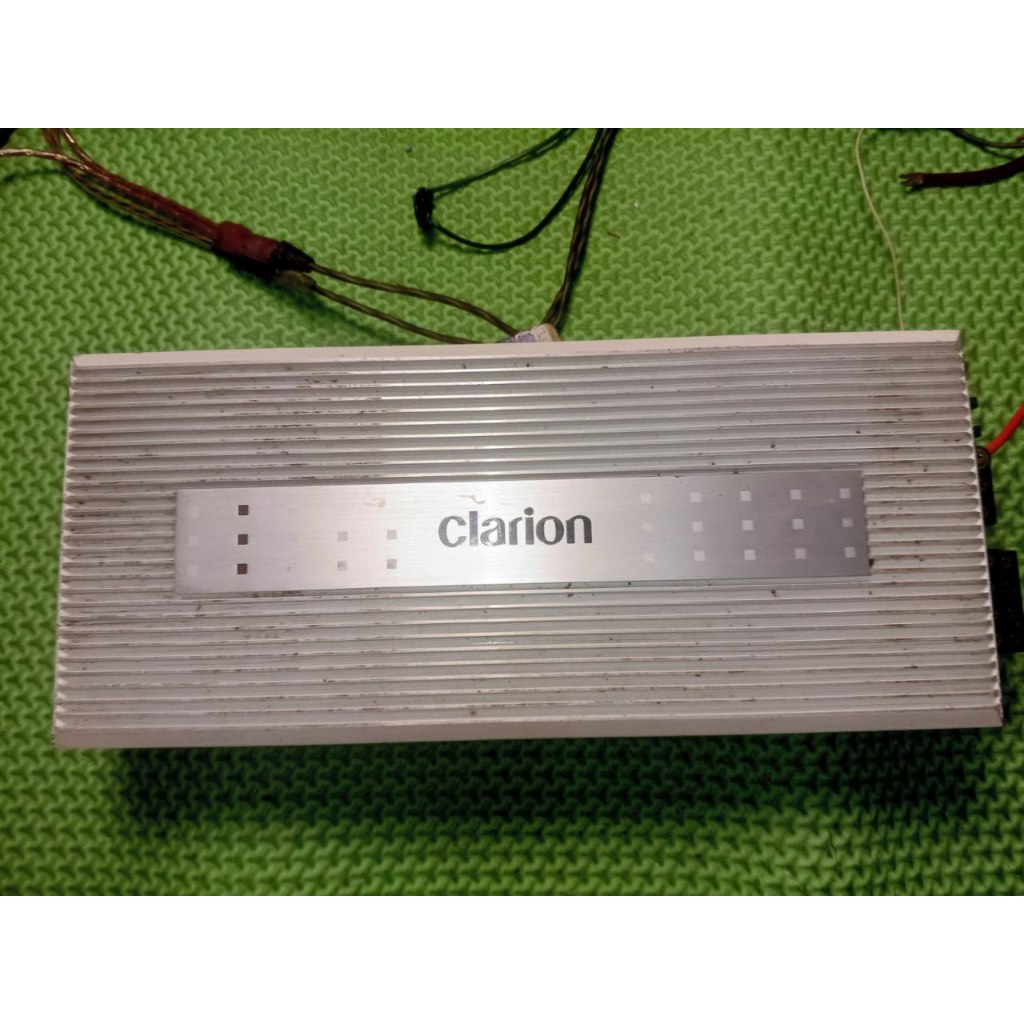 Power 4 Channel Clarion APA-4360 Audio Mobil Amplifier Subwoofer Speaker | Kondisi Bekas Normal