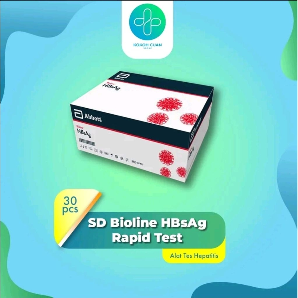 Rapid Test HbsAg Abbott SD Bioline Isi 30T