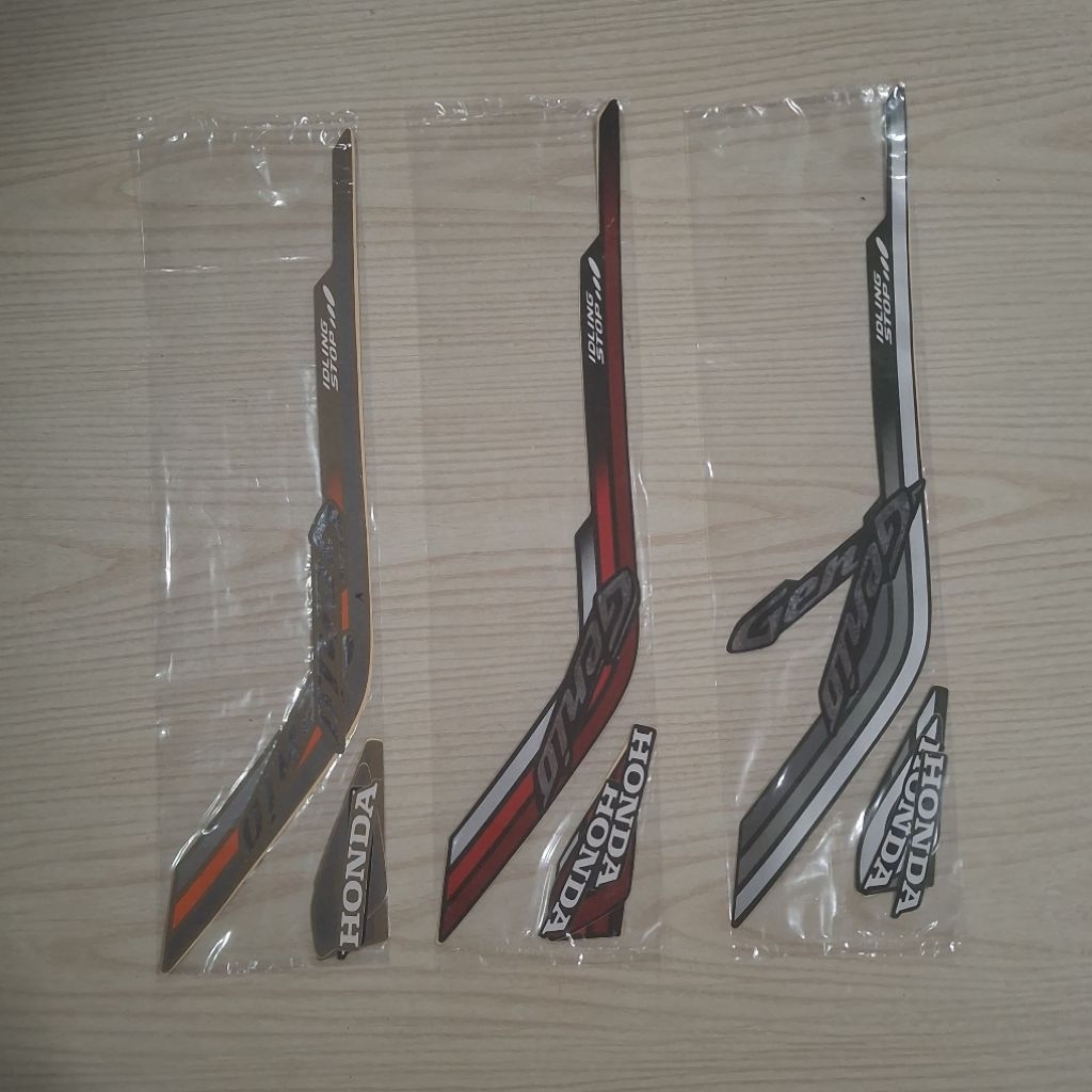 striping sticker Honda GENIO ISS 2026