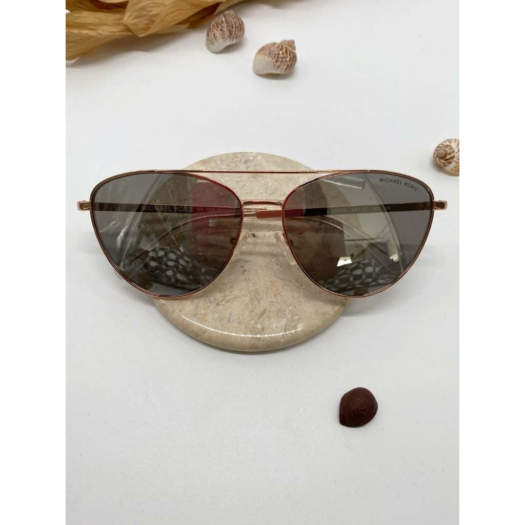 Kacamata Wanita Rose Gold Aviator