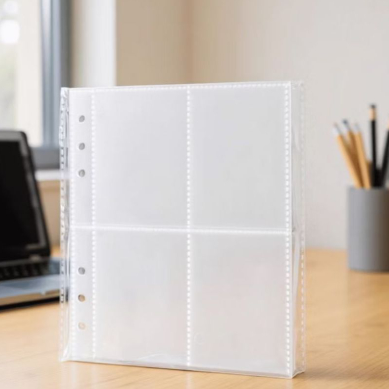 Sleeve A5 4P, Photo Album Binder Sleeve Transparan