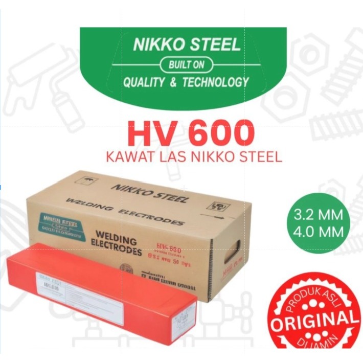 Kawas Las Nikko Steel HV 600