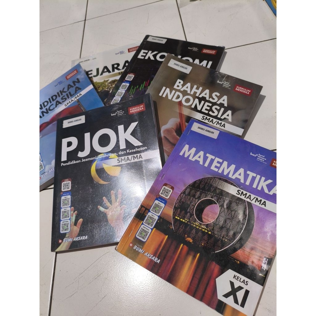BUKU BEKAS SMA KELAS 11 PENERBIT BUMI AKSARA