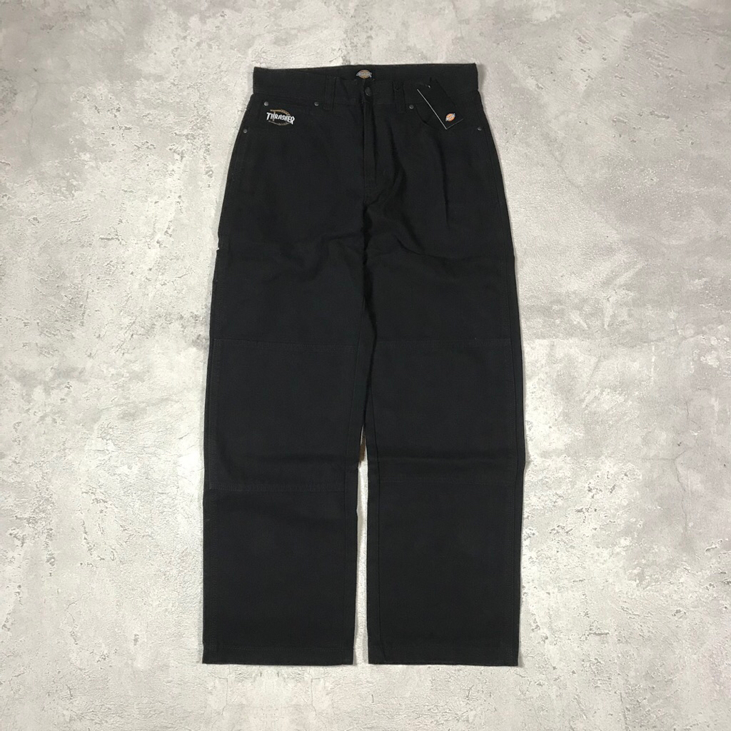 Dickies x Thrasher Double Knee Carpenter Black