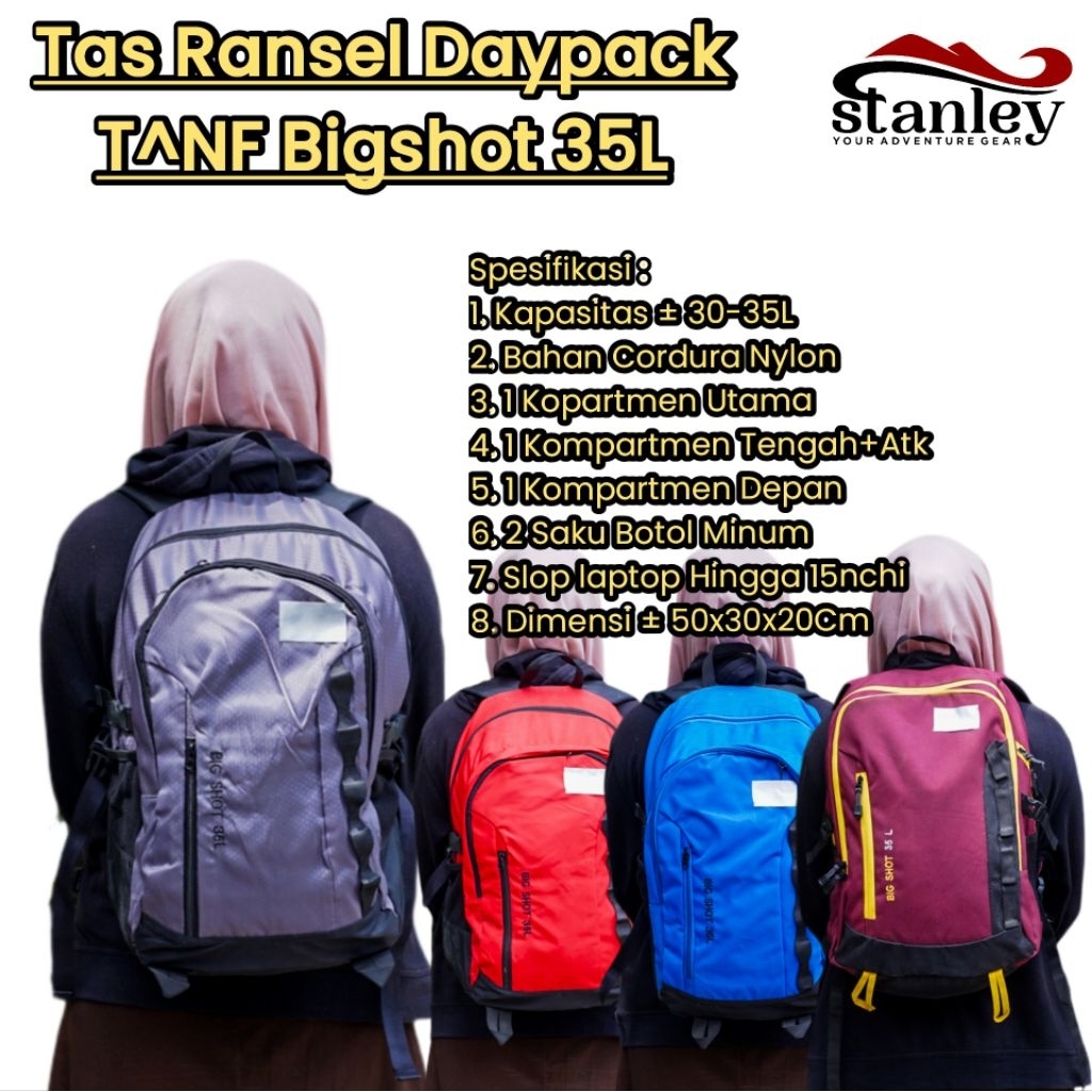 Tas Daypack Summit Series TNF Bigshot 35L
