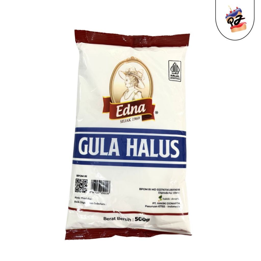 GULA HALUS EDNA 500 GR  .