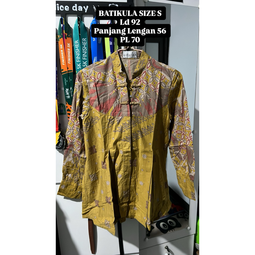 PRELOVED BATIK WANITA LIKE NEW EDISI BARU BATIKULA (HARGA NETT) NORETUR