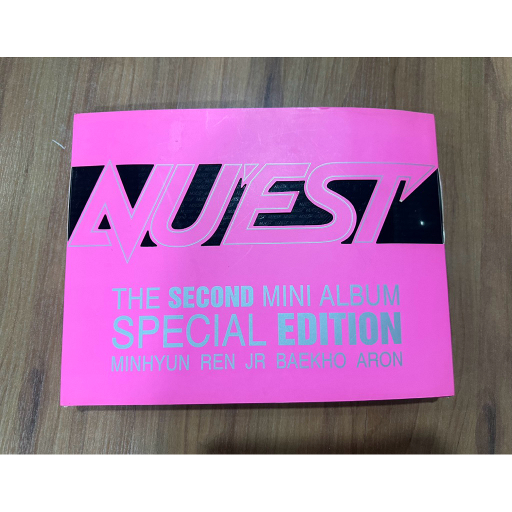 (preloved) album kpop nuest secret seventeen