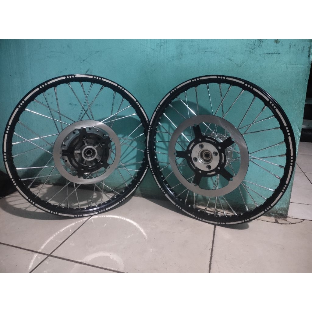 Velg Jari-jari full custom CNC pnp Mx king 150cc