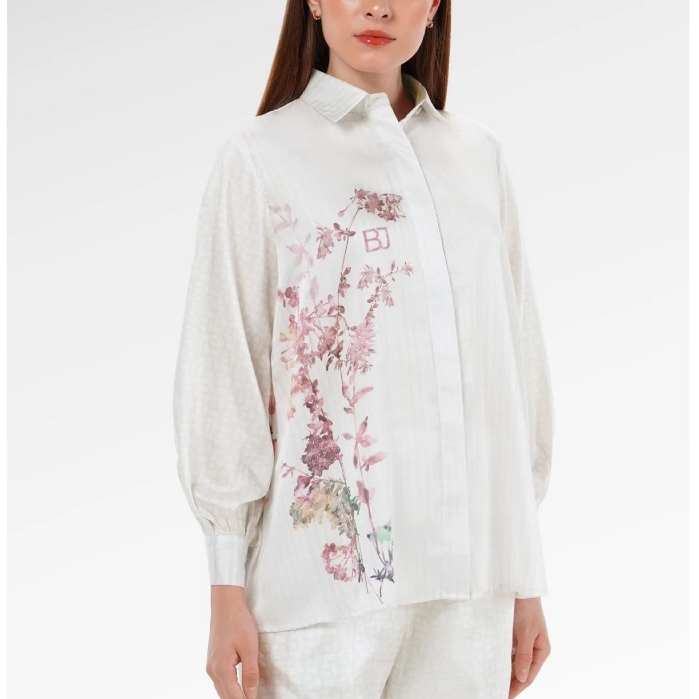 NEW BJ Benang Jarum Viola Basic Shirt Lily S