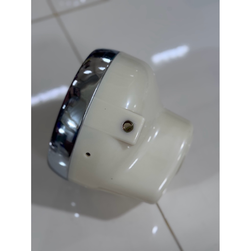 Batok lampu GL 100 GL 125 GL100 GL125 Bulat ABS Gading List Tebal