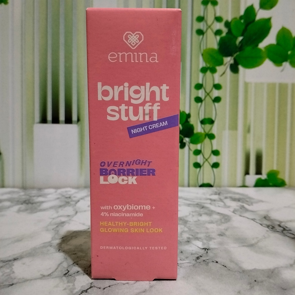 Krim Malam Emina Bright Stuff 20Gr