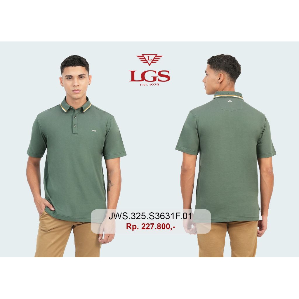 Kaos Krah Pria LGS ORIGINAL Slimfit