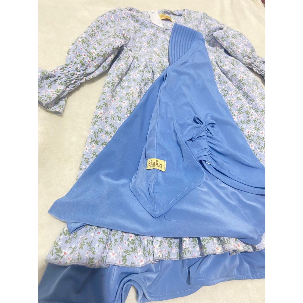 Gamis set khimar By Shahia Servantina