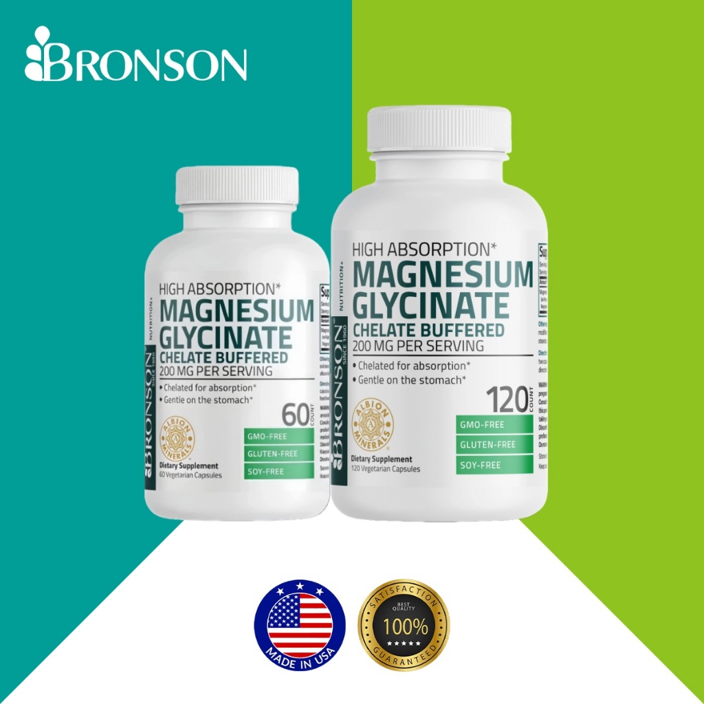 Magnesium Glycinate Bronson 200MG / 400MG