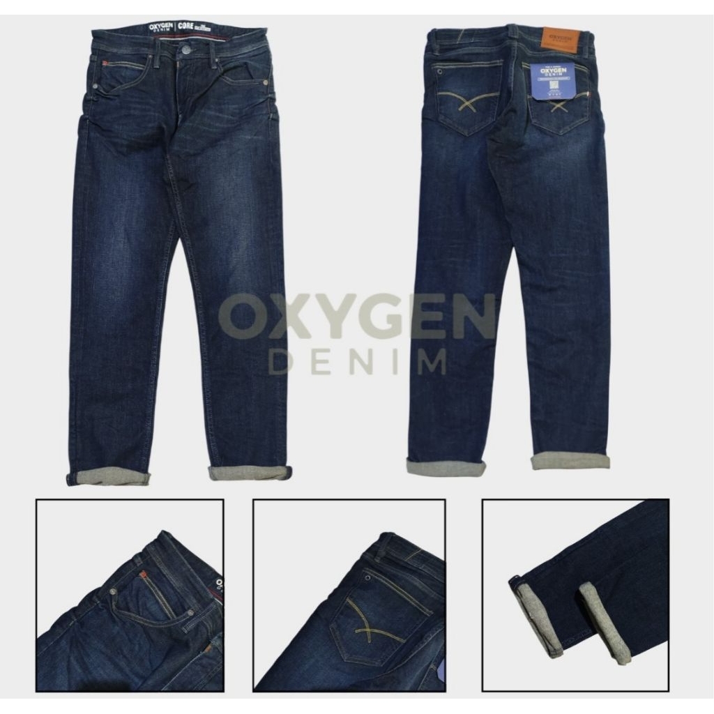 (NEW) Celana Jeans Pria OXYGEN ORIGINAL