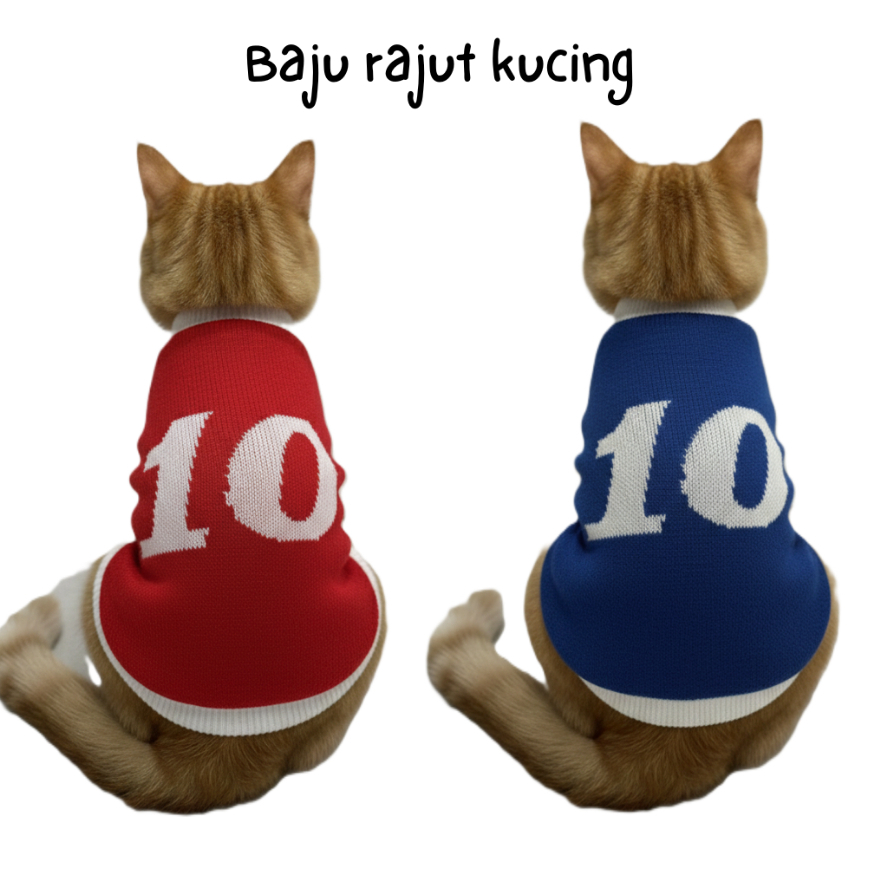 Pakaian kucing lucu baju anjing lucu baju rajut kucing anjing