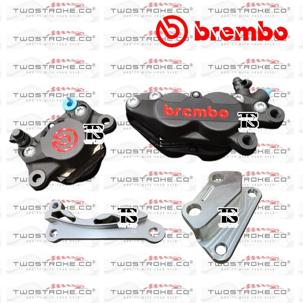 Kaliper 4 Piston 2 Piston Brembo Nmax Old Nmax New Nmax Turbo  // Kaliper 4p 2P Brembo Nmax 2015-202
