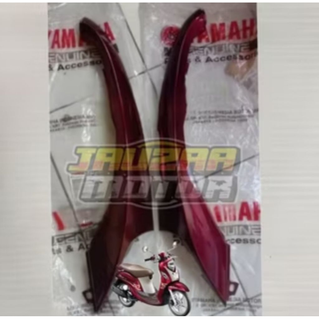 COVER DEK BAWAH FINO FI 125 UNGU ORIGINAL