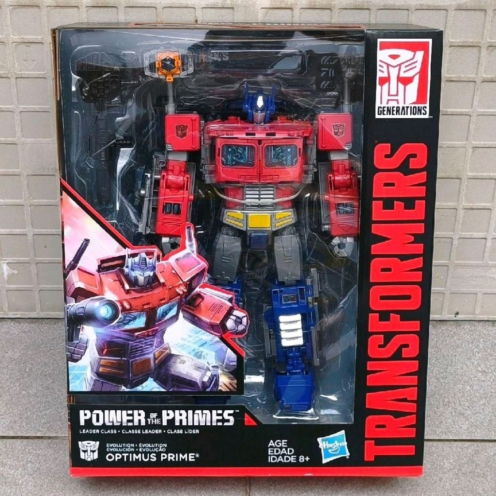 HASBRO TRANSFORMERS OPTIMUS PRIME POWER OF THE PRIMES POTP LEADER CLASS ORION PAX