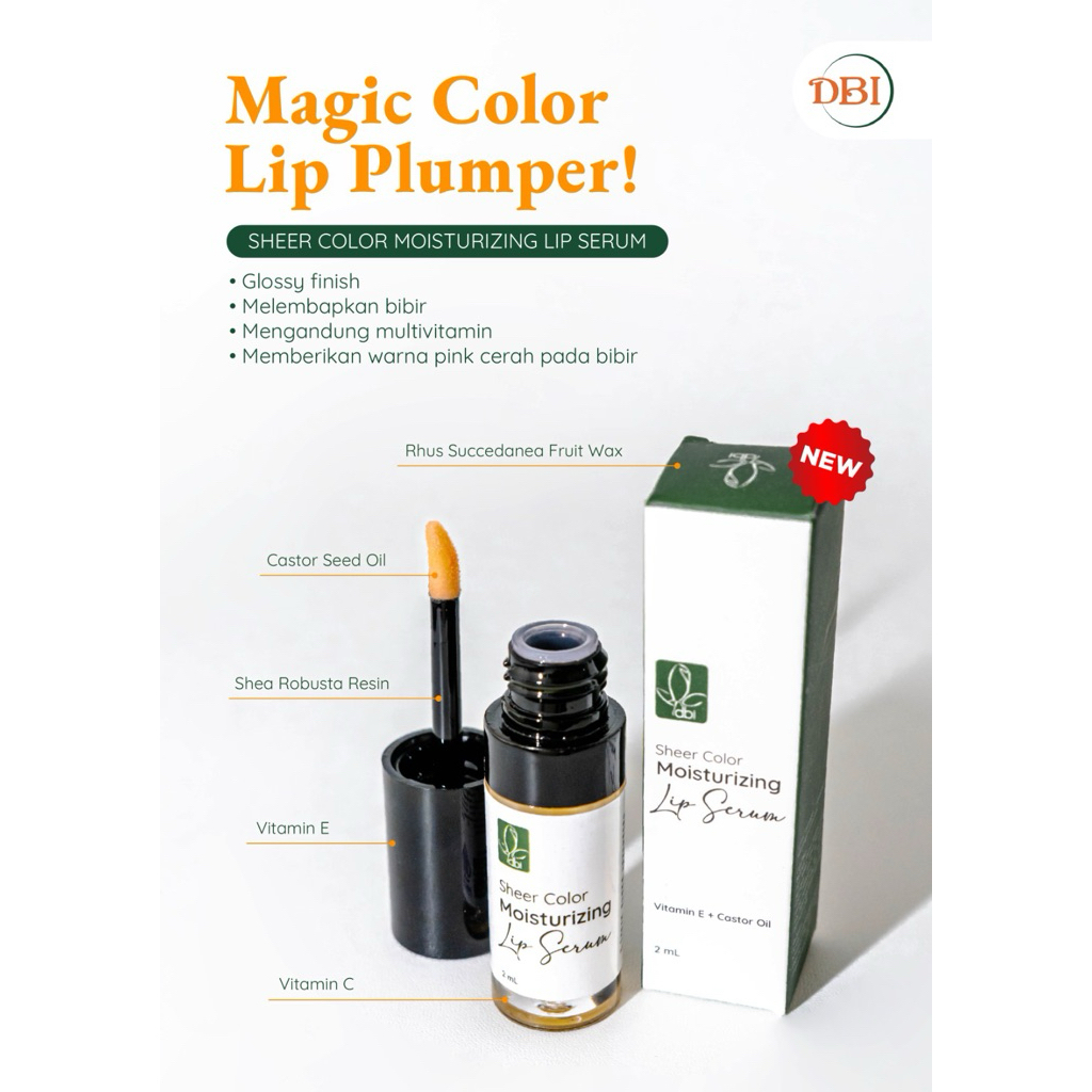 DBI SHEER COLOR MOISTURIZING LIP SERUM