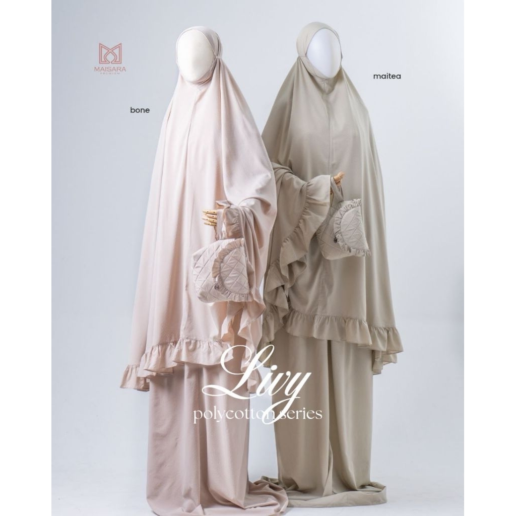 Mukena Livy Maisara Premium