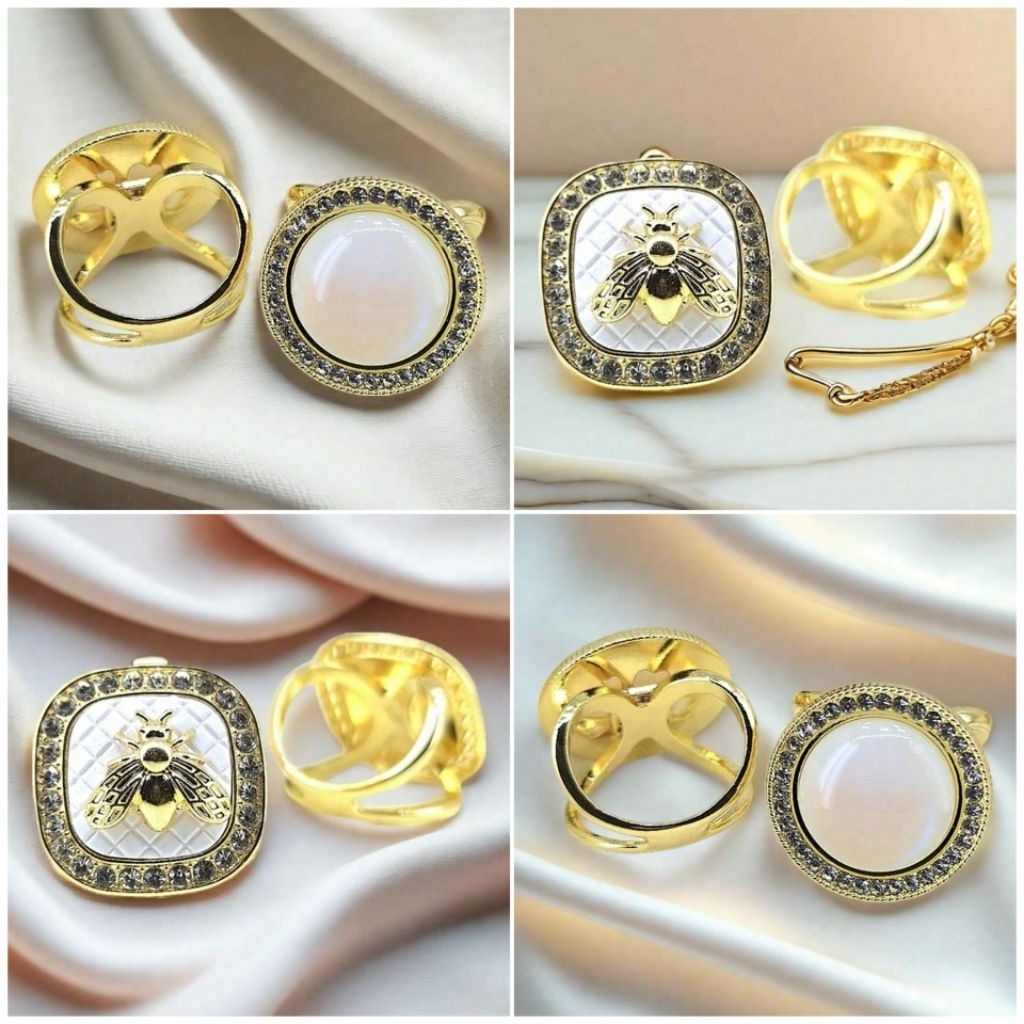 Ring Jilbab Titanium / cincin jilbab / gesper jilbab