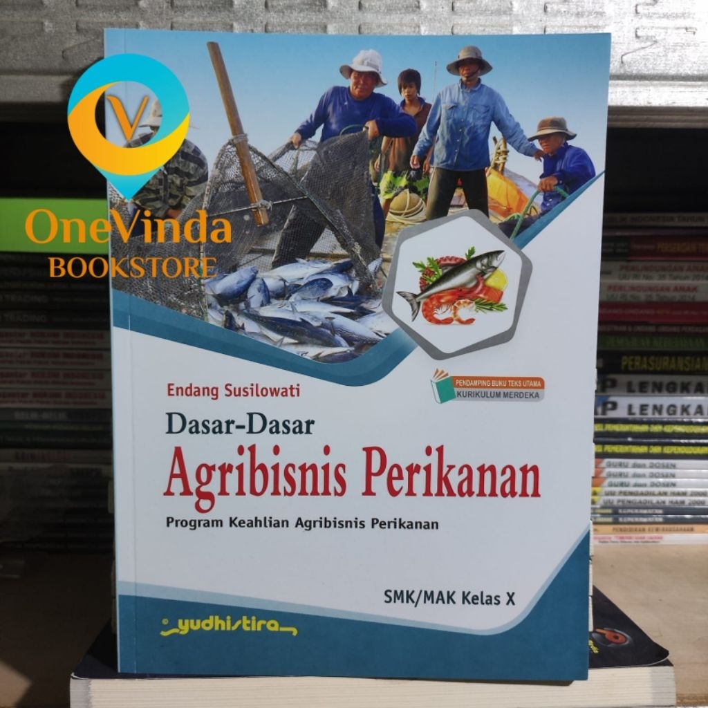 Buku Dasar Dasar Agribisnis Perikanan SMK kelas X