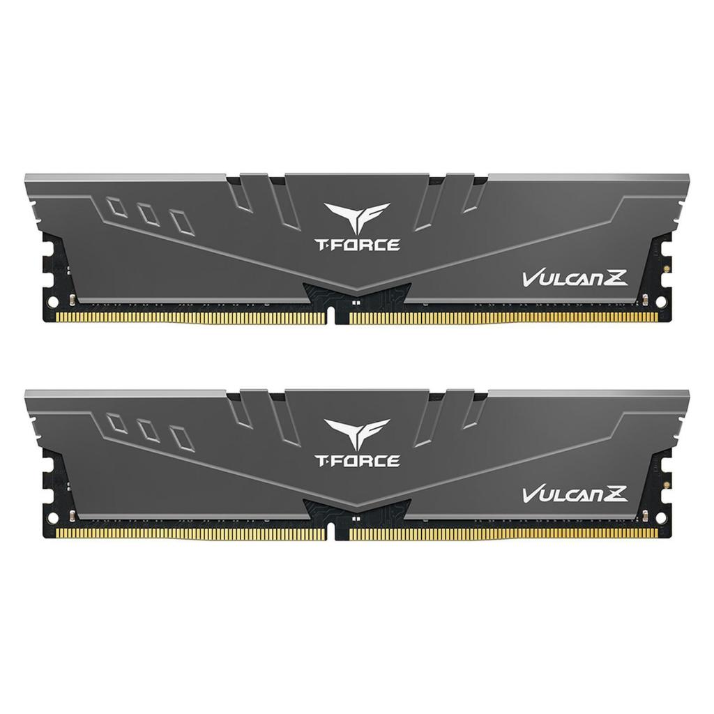 TEAM T-FORCE VULCAN Z RAM LONGDIMM DDR4 16GB (8GBX2) 3200MHZ GRAY