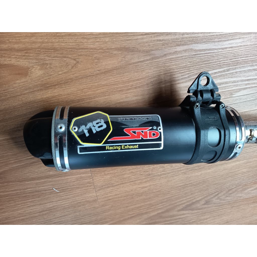 Knalpot Racing SND PnP Kawasaki KLX 150s mint condition