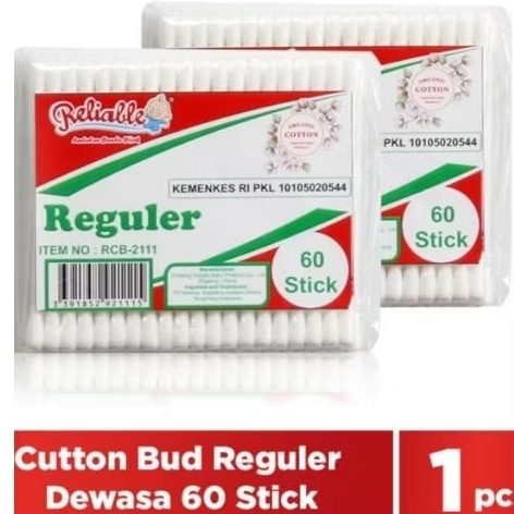 Reliable Reguler 60 Stick Cotton Organik
