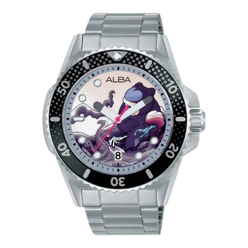 Alba Mechanical X Arkiv Vilmansa AU4079X1 Automatic Stainless Steel Strap Limited Edition