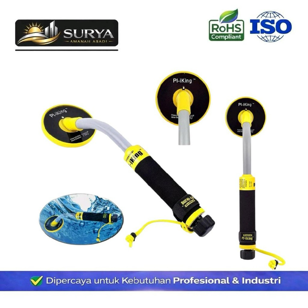 SAA - Underwater Metal Detector PI-iking 750 Induction harta karun dalam air