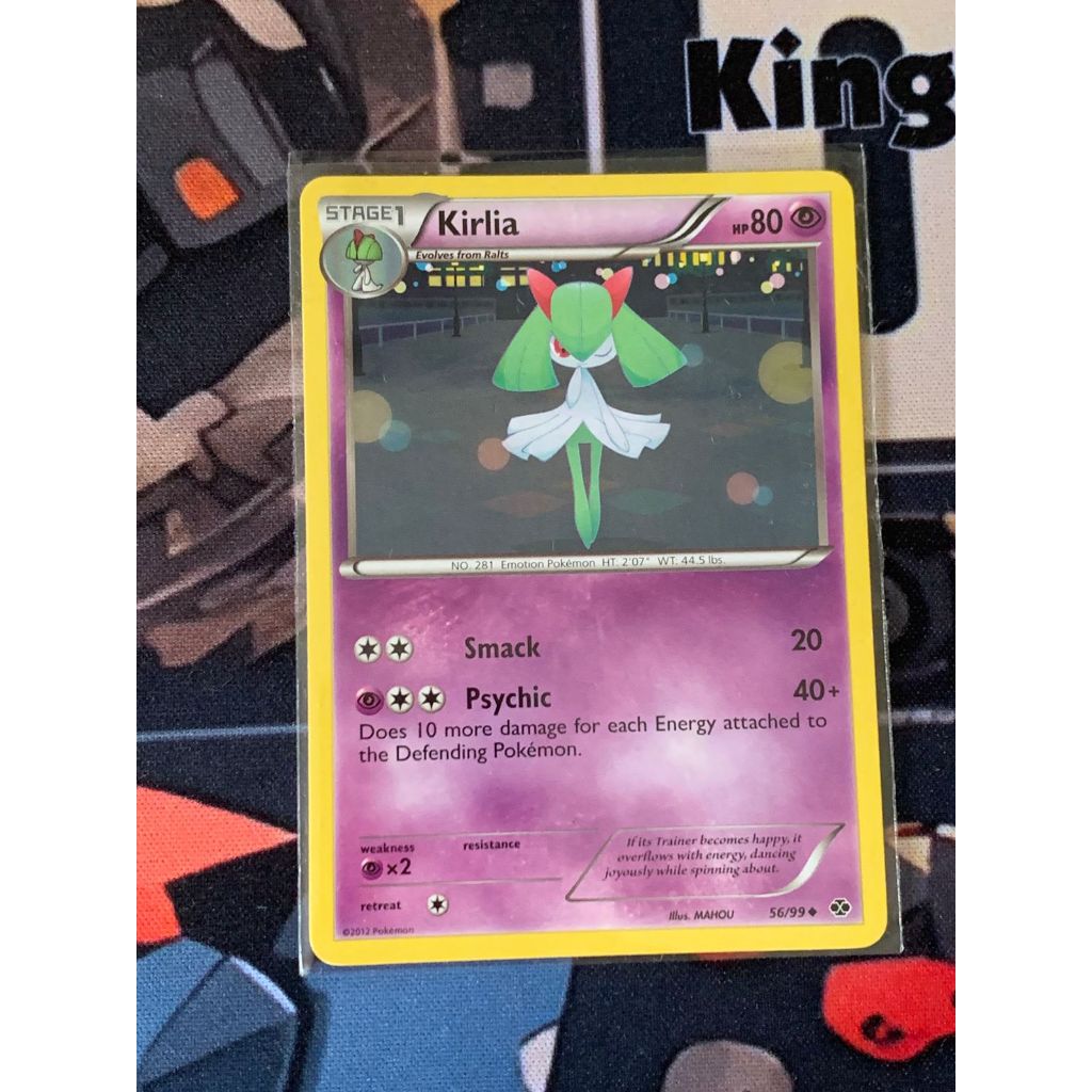 Kirlia Pokemon English 56/99