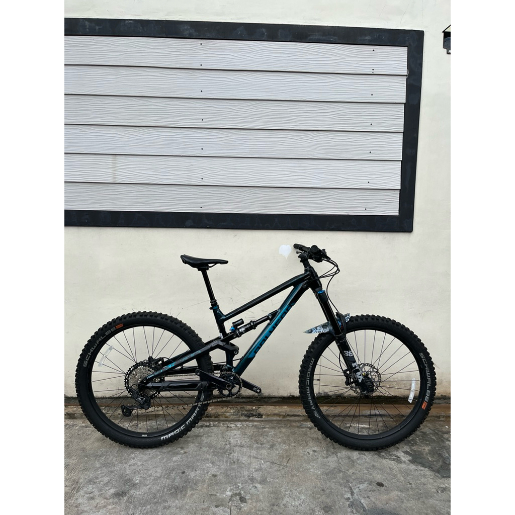 polygon siskiu N9 S 27.5 fullbike standar pabrikan