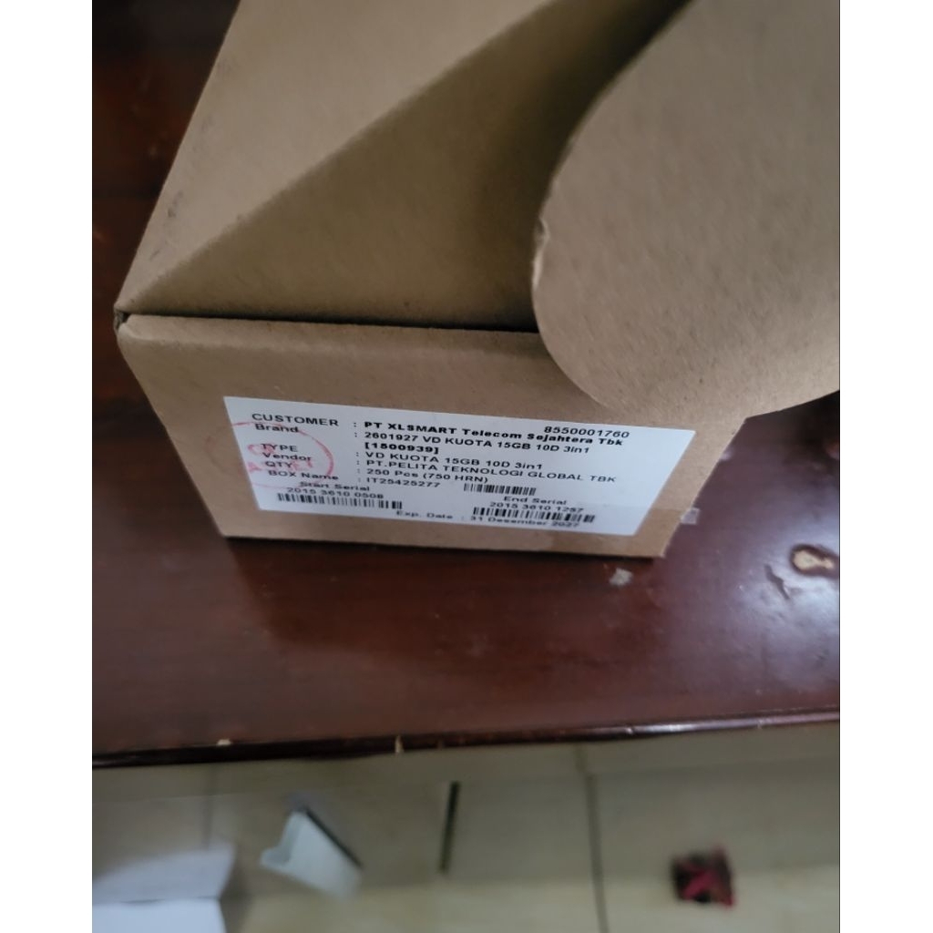 voucher data smartfren 15GB 10H ( kuota data )