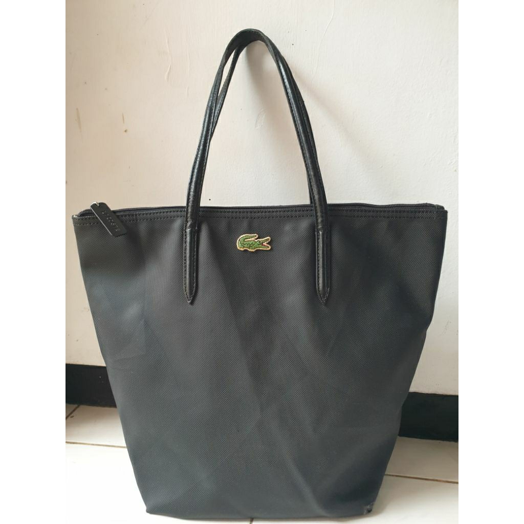 TAS TOTE SECOND BRAND LACOSTE
