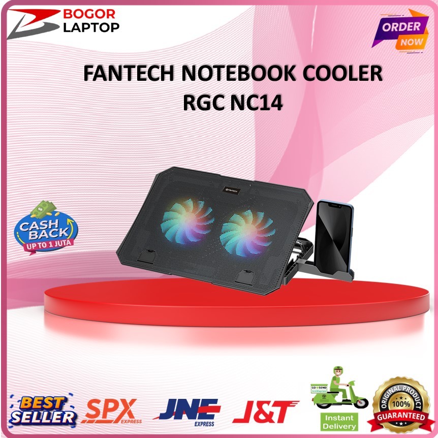FANTECH NOTEBOOK COOLER RGB NC12