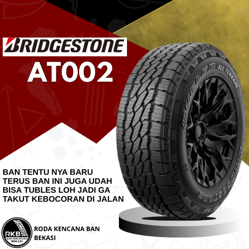 Bridgestone DUELER AT002 Ukuran 215/70 R15 Ban Mobil Rush Innova