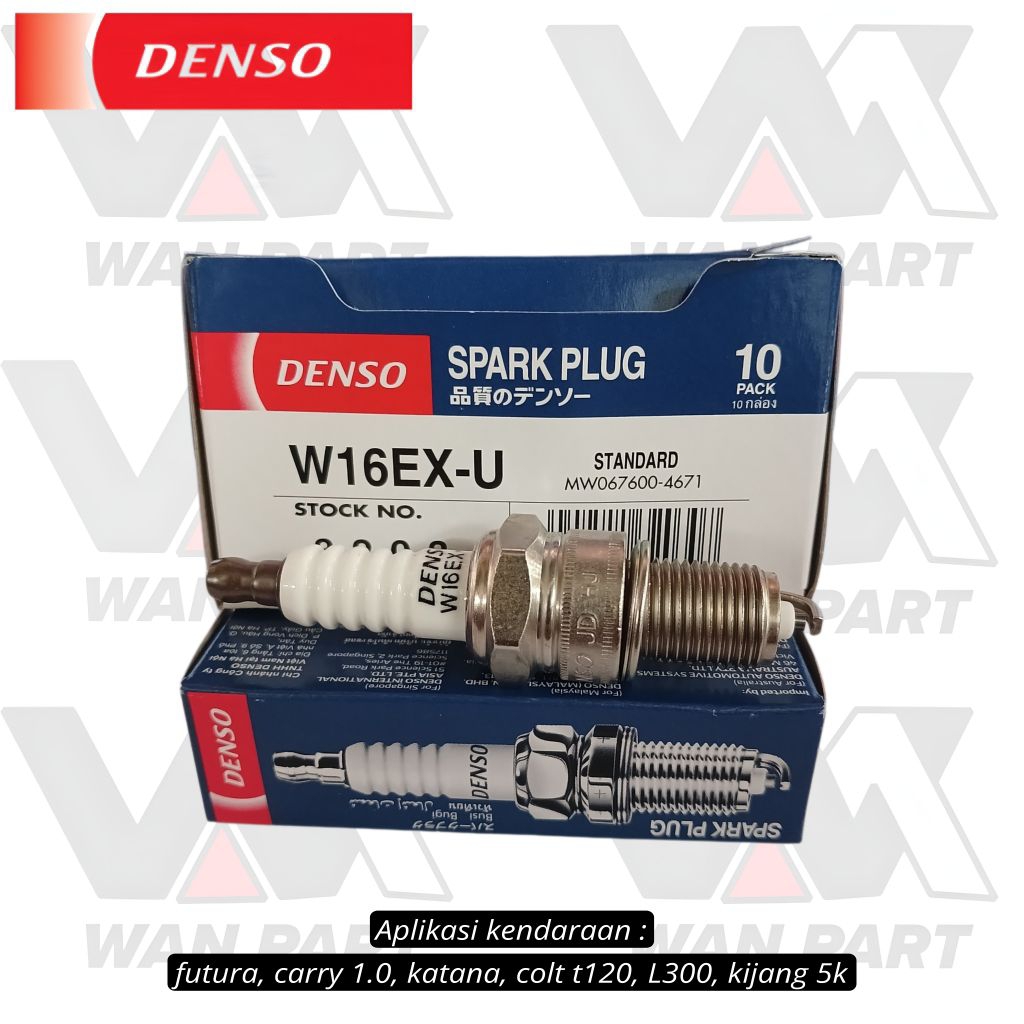 BUSI DENSO W16EX-U ORIGINAL ASLI 100%